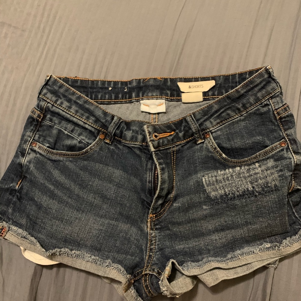 & Shorts Jean Shorts size 8 distressed